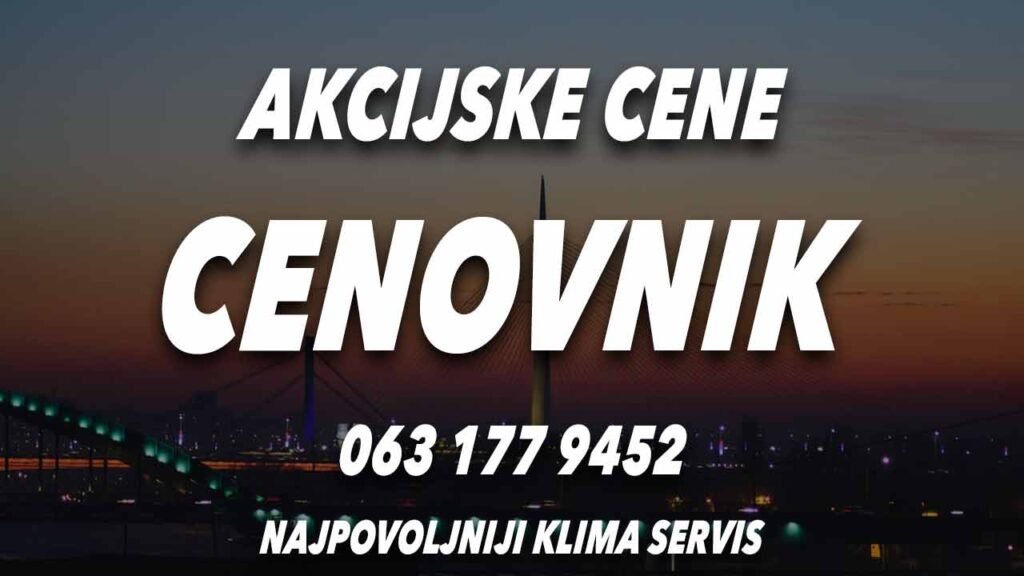 Cenovnik novi beograd