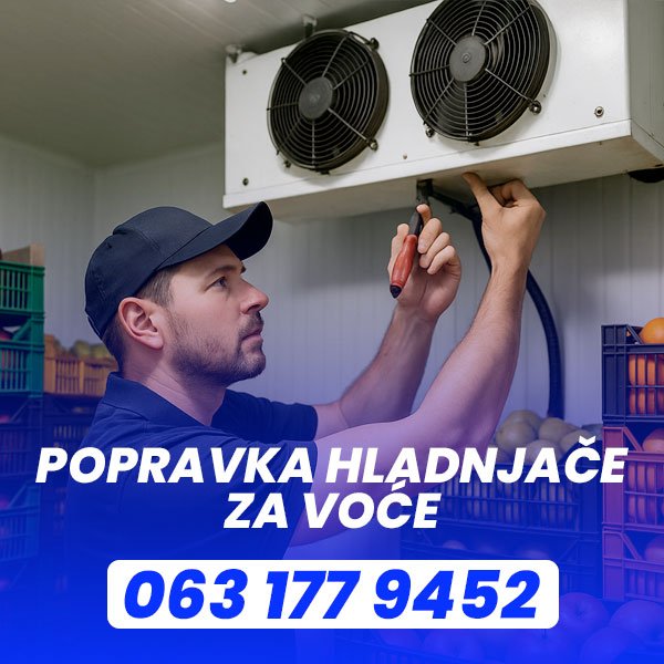 Popravka hladnjače za voće