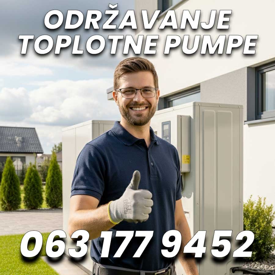 Održavanje toplotne pumpe