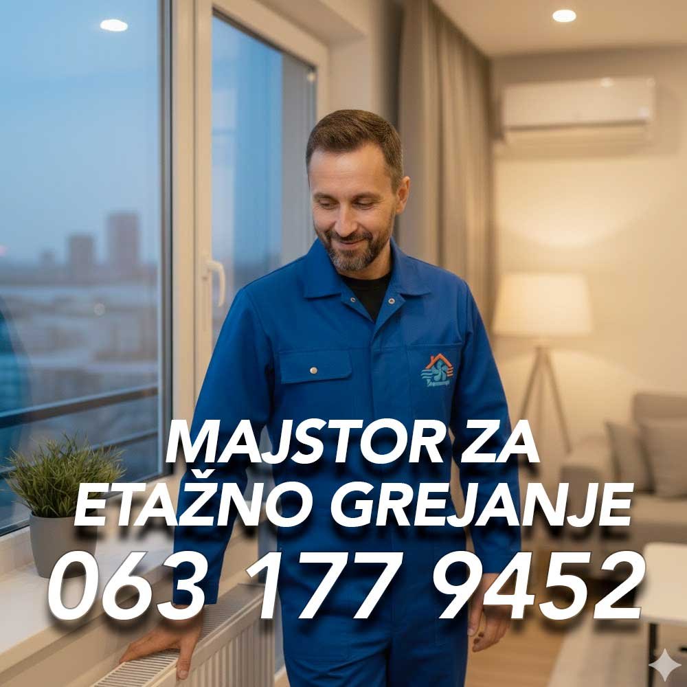 Majstor za etažno grejanje kontakt