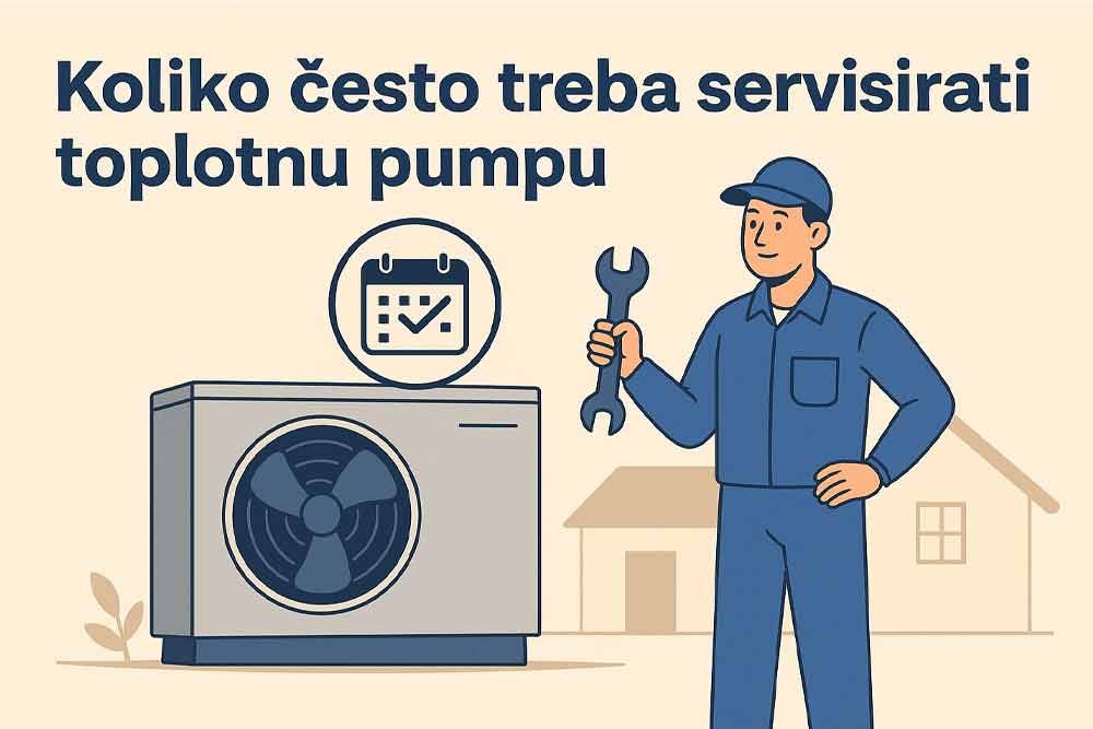 koliko cesto treba servisirati toplotnu pumpu