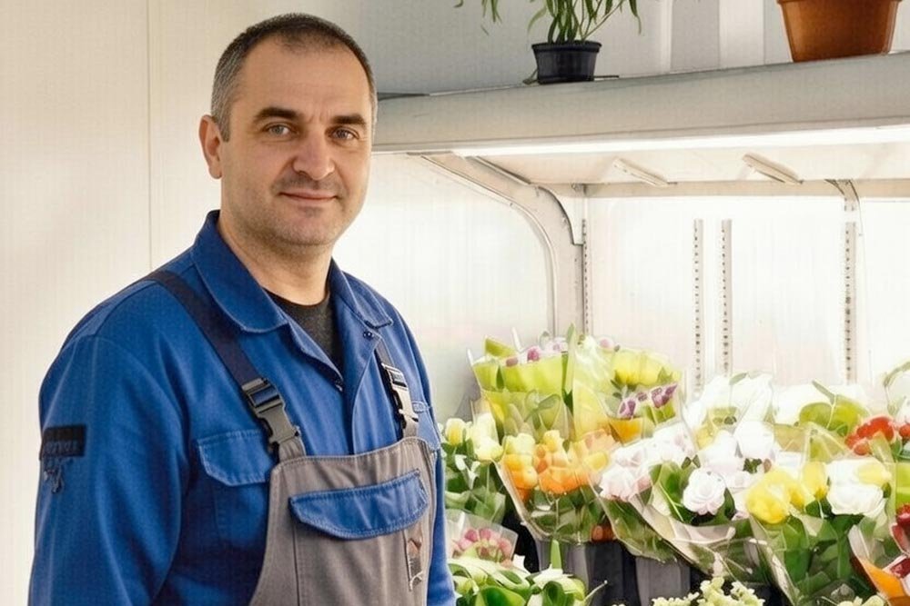 Servis rashladne vitrine za cveće