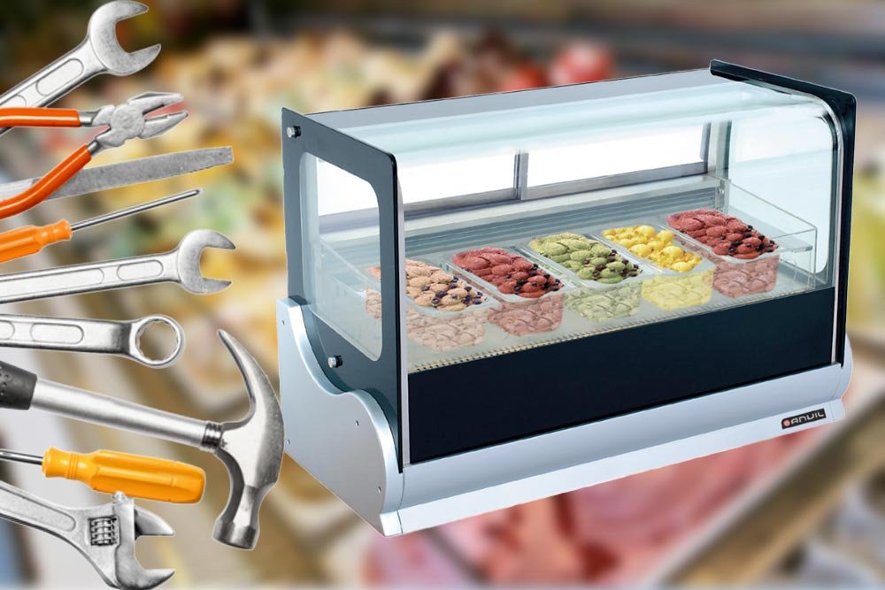 Popravka vitrine za sladoled u Beogradu