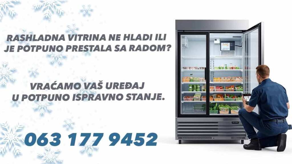 Najčešći kvarovi rashladnih vitrina